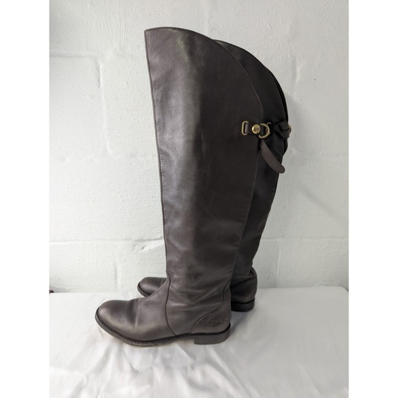 Coach Cheyenne Over the Knee Genuine Leather Riding Boots Women's Size 7.5 B - Picture 1 of 9